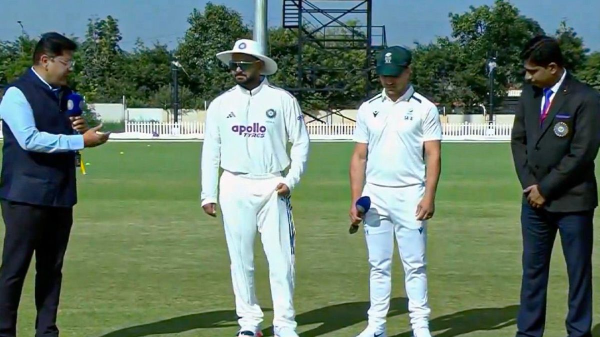 unique rule first at ind a vs sa a 2nd test at guwahati tea before lunch in tests