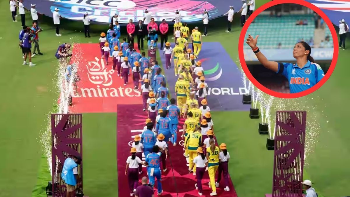 ind w vs aus w 2nd semi final india australia women players wear black arm bands to tributes ben austin