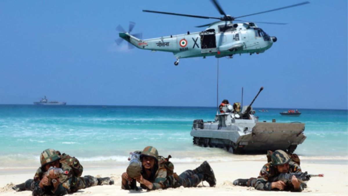 india mega tri service military exercise trishul rattles pakistan know details