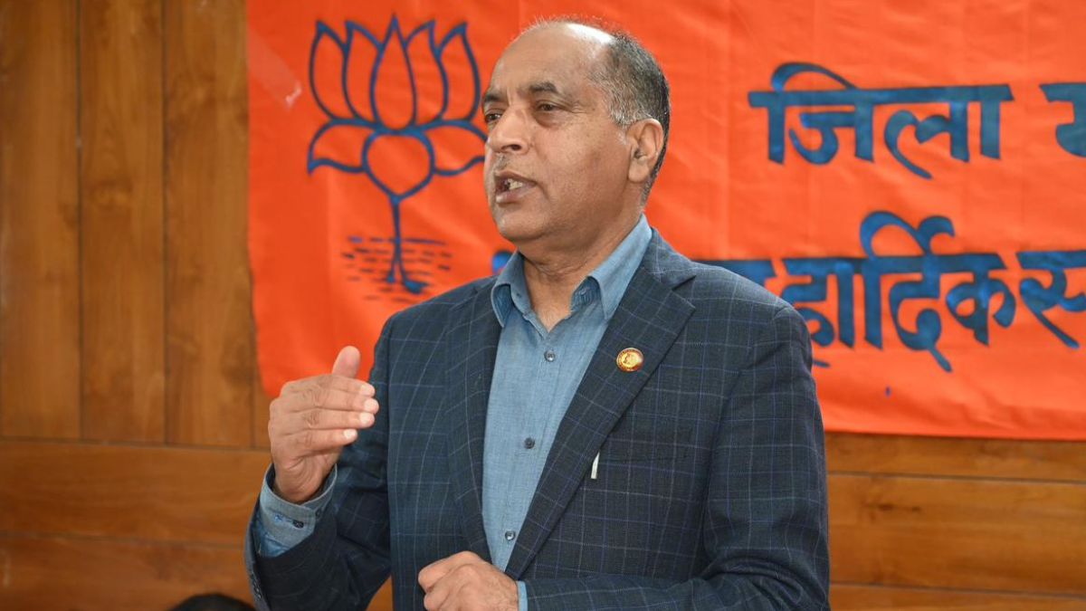 jai ram thakur slams cm sukhu over bihar election focus amidst himachal disaster
