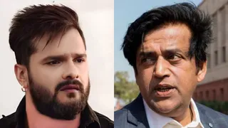 खेसारी लाल यादव और रवि किशन। फाइल फोटो