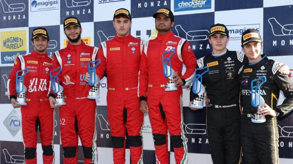 mahaveer raghunathan ends season with a p1 finish in the proam class at monza