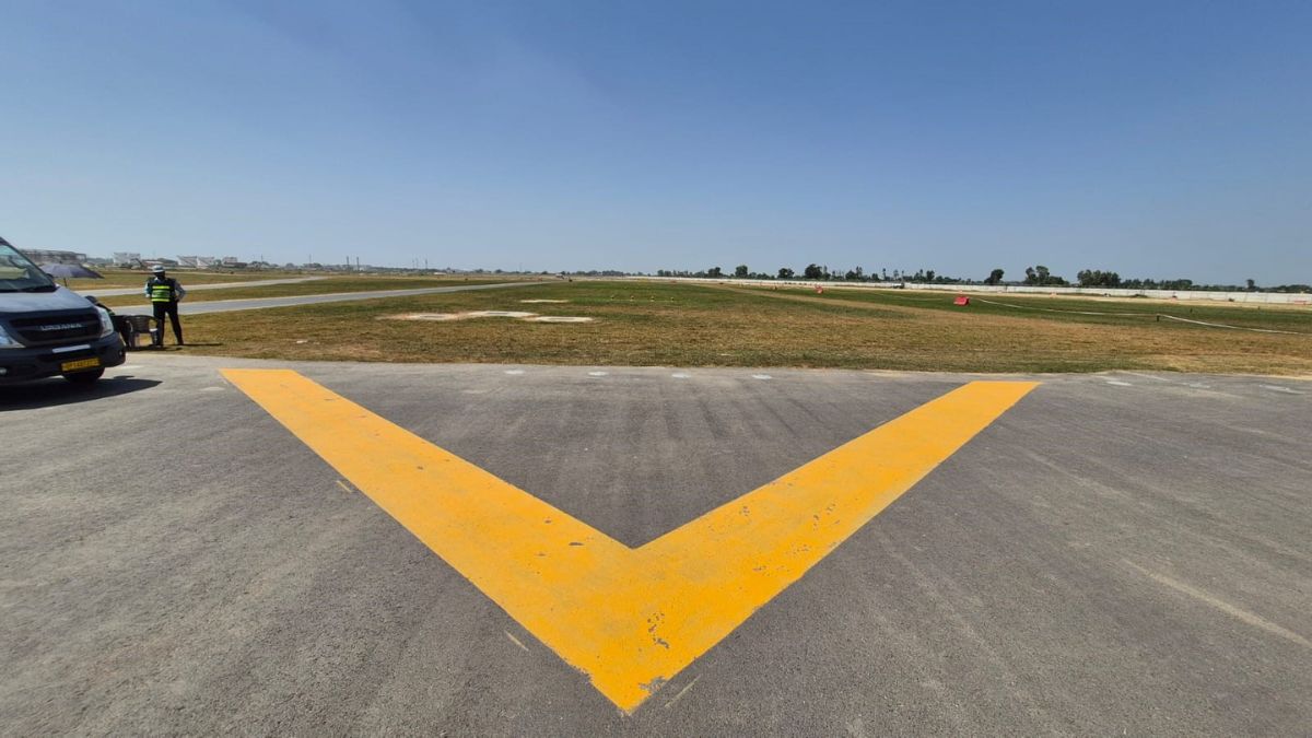 noida airport trial delayed new date awaited