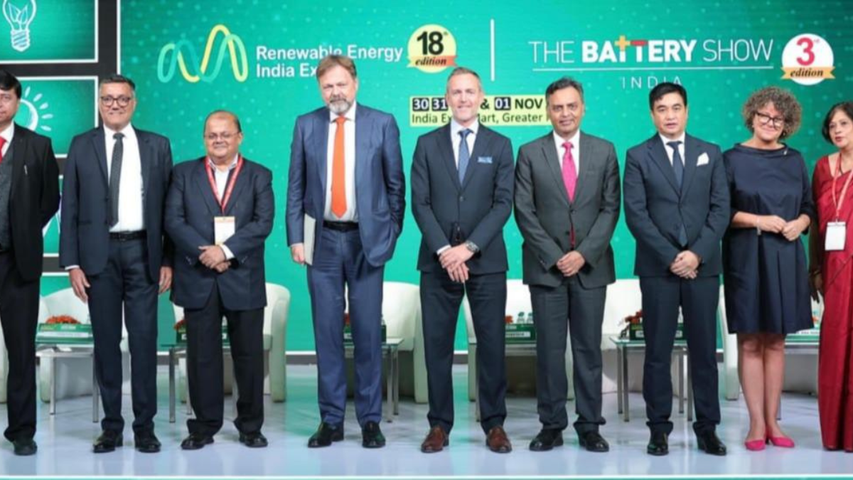 renewable energy india expo indias net zero goal clean energy