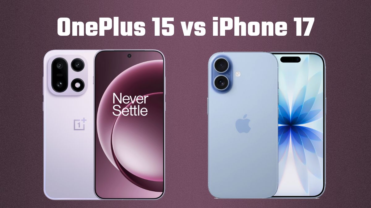 oneplus 15 vs iphone 17 specs features and price comparison