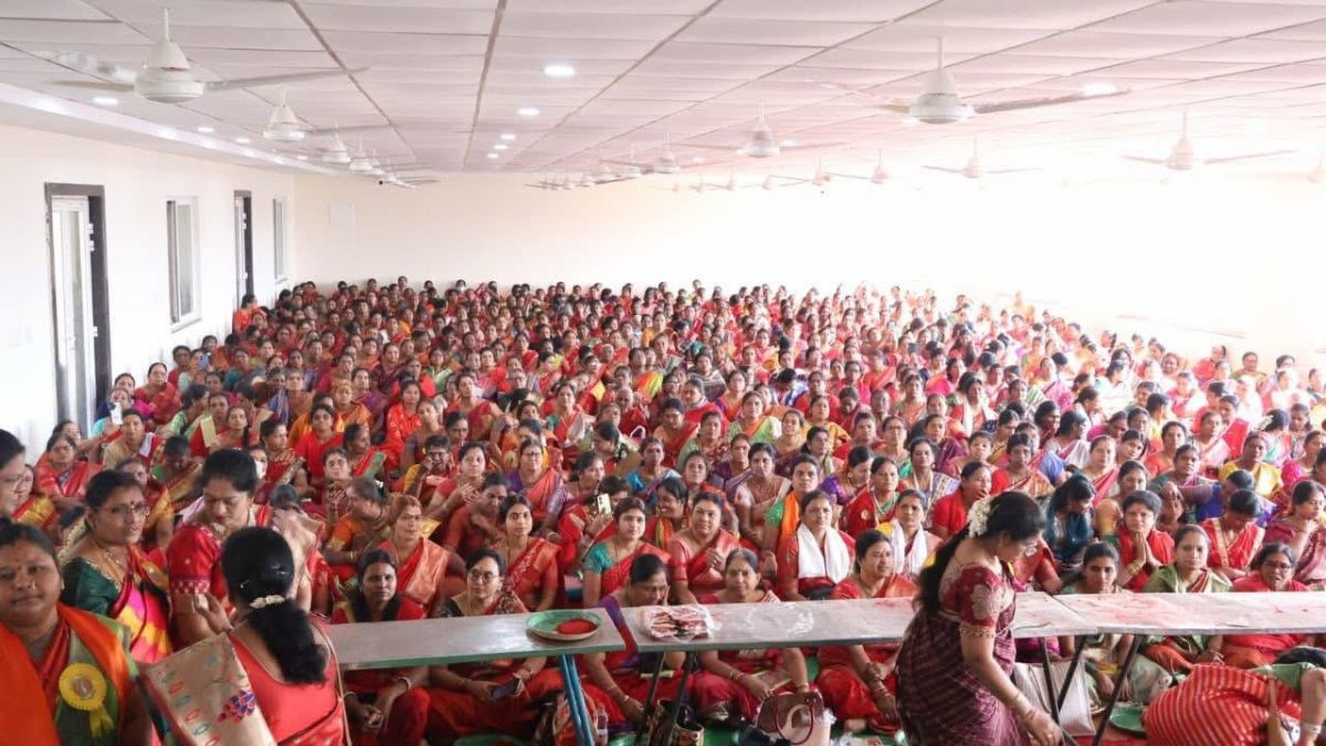 sri vidya koti kumkumarchan maha yagna concluded mantras recited one crore times for four days