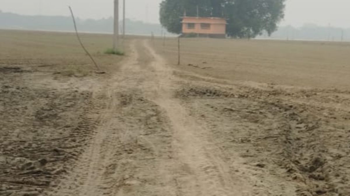 aara villages lack roads patients on cots kids walk to school