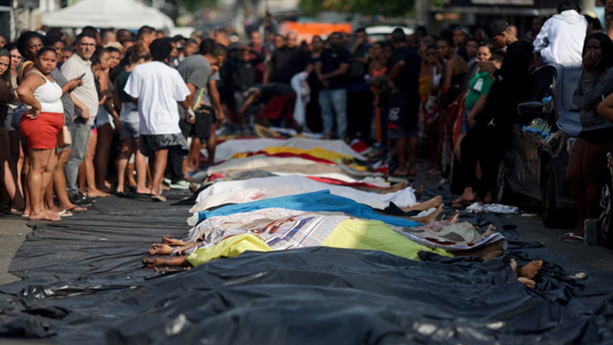 why did the police raid in rio prove fatal killing 132 people