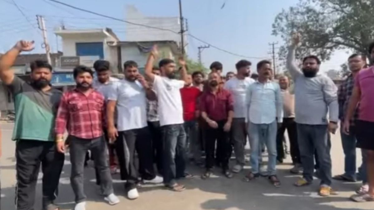 protest erupts in hiranagar bilawar over offensive remarks against lord ram