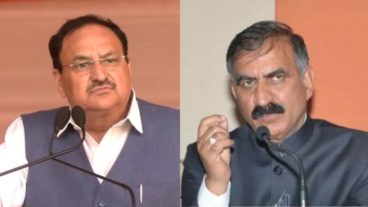 cm sukhu met nadda and sought his support in getting a relief package