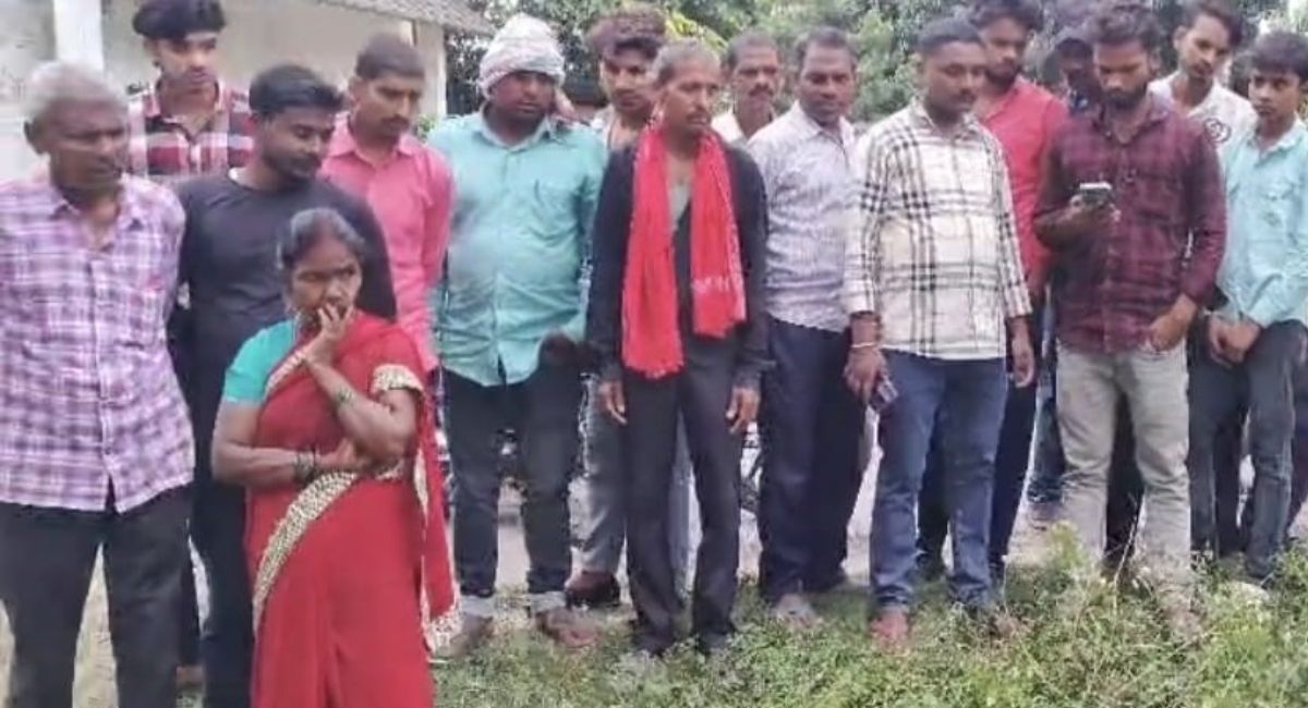 woman stripped and beaten in maharajganj family flees village