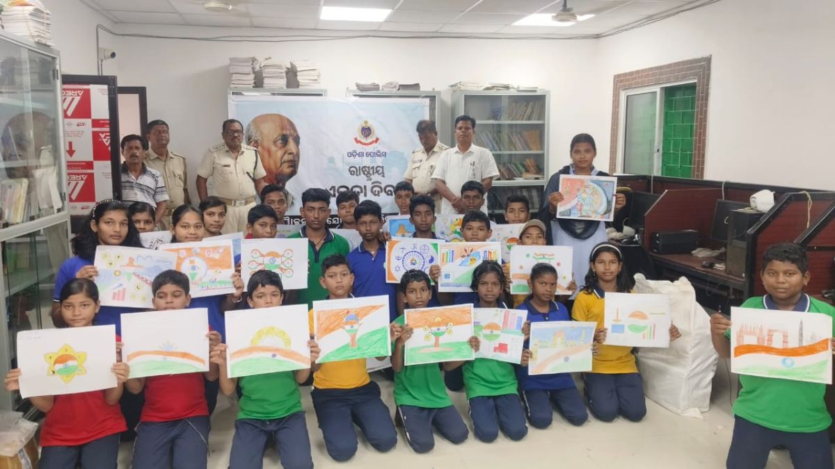 national unity day celebration in odisha on sardar patel anniversary