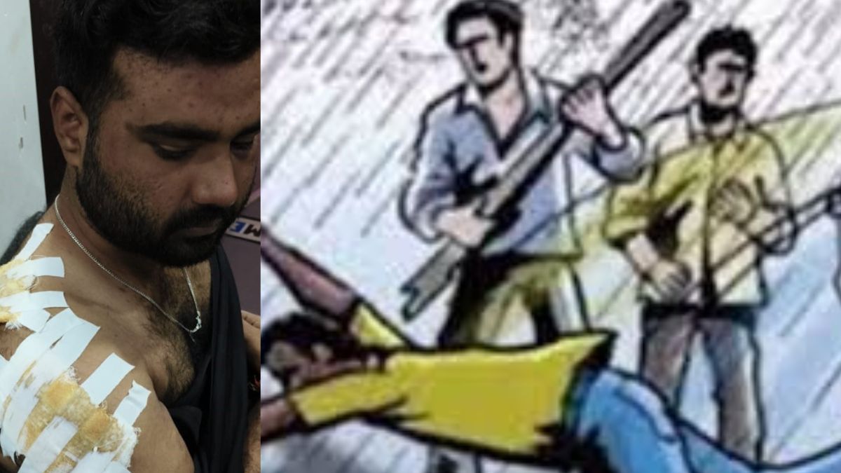 youth attacked while eating chaat fir filed against three