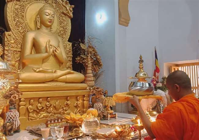 buddha relics display in sarnath date and details