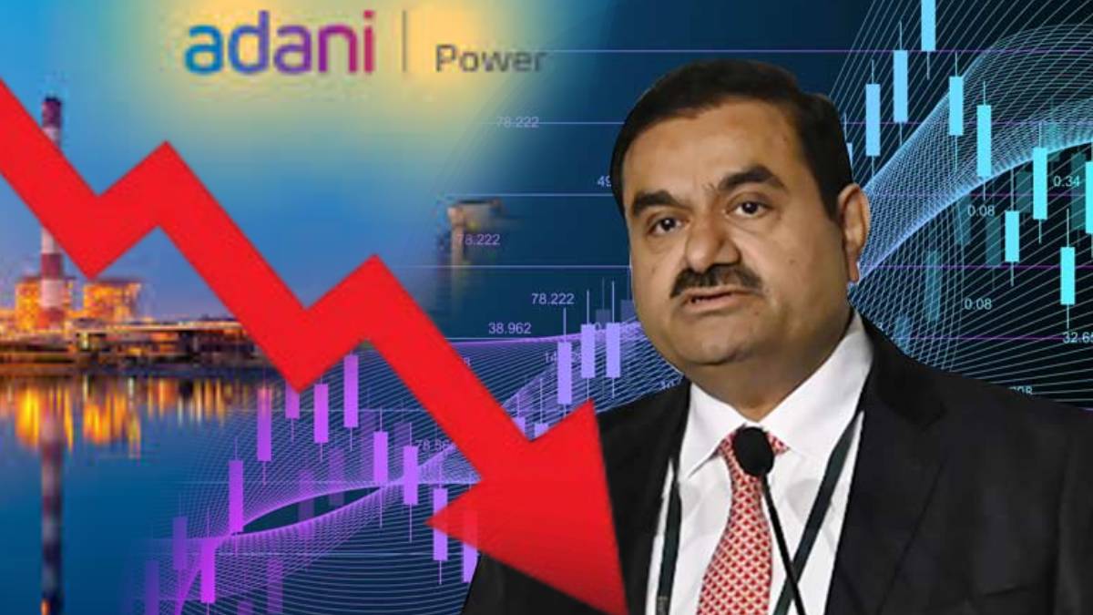 adani power shares plummeted investors sold off their stocks rapidly this is reason for the decline