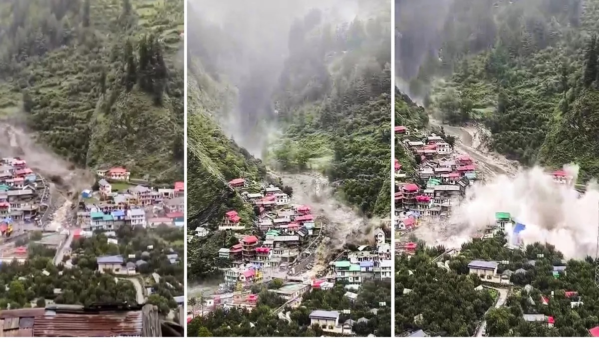 dharali disaster report to decide on debris removal