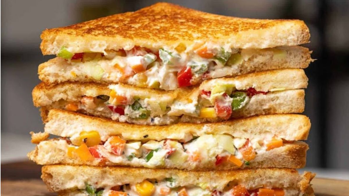 how to make hung curd sandwich for breakfast check recipe here