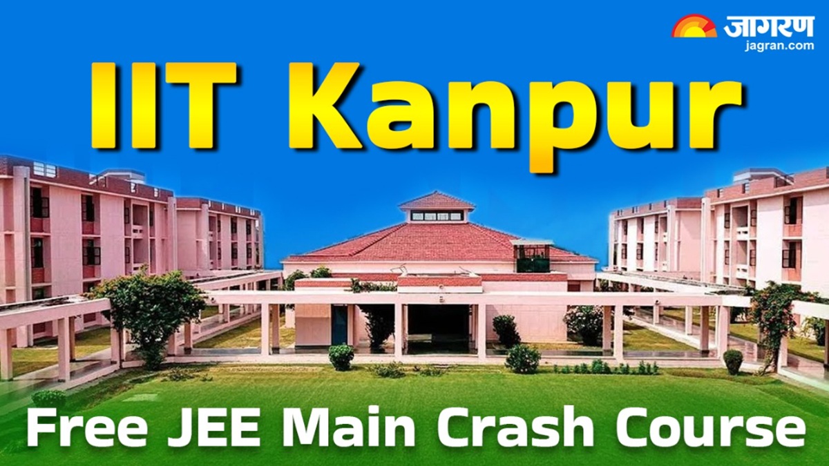 it kanpur jee main crash course 2026 iit kanpur start jee mains crash course online class start on this day