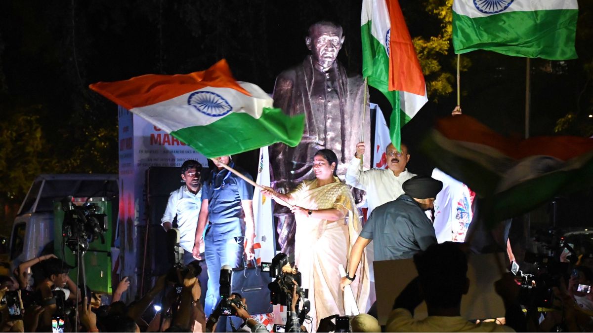 national unity day delhi celebrates with river water tribute to sardar patel