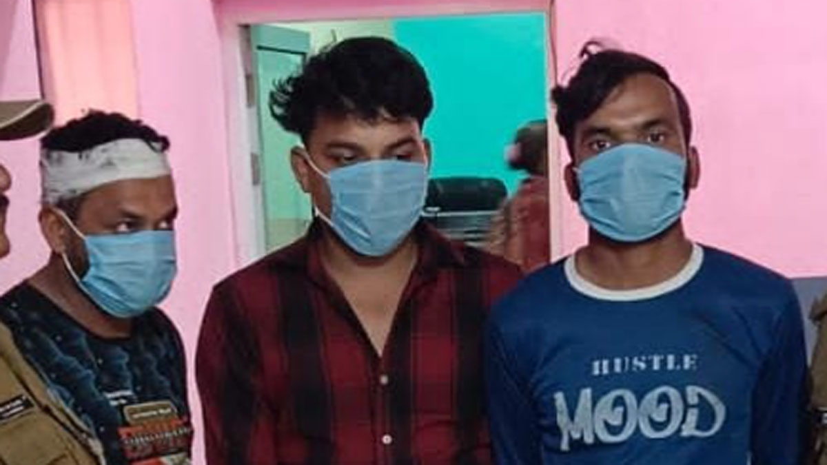three accused of molestation arrested in lalkuan scorpio recovered
