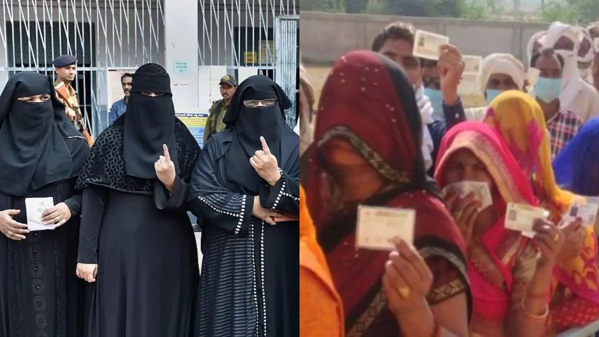 the election commission made special arrangements to prevent disturbances under guise of veil or burqa