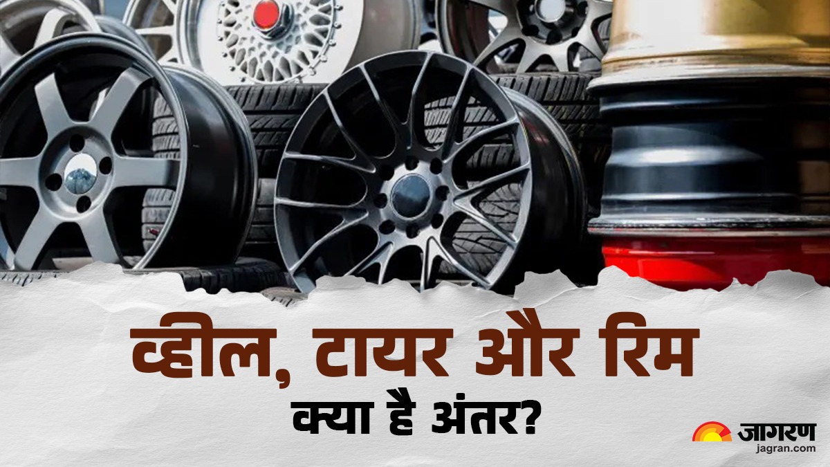 difference between wheel tyre and rim how they work together