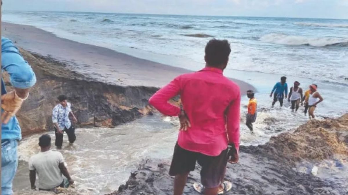 odisha villagers open rushikulya mouth after government neglect