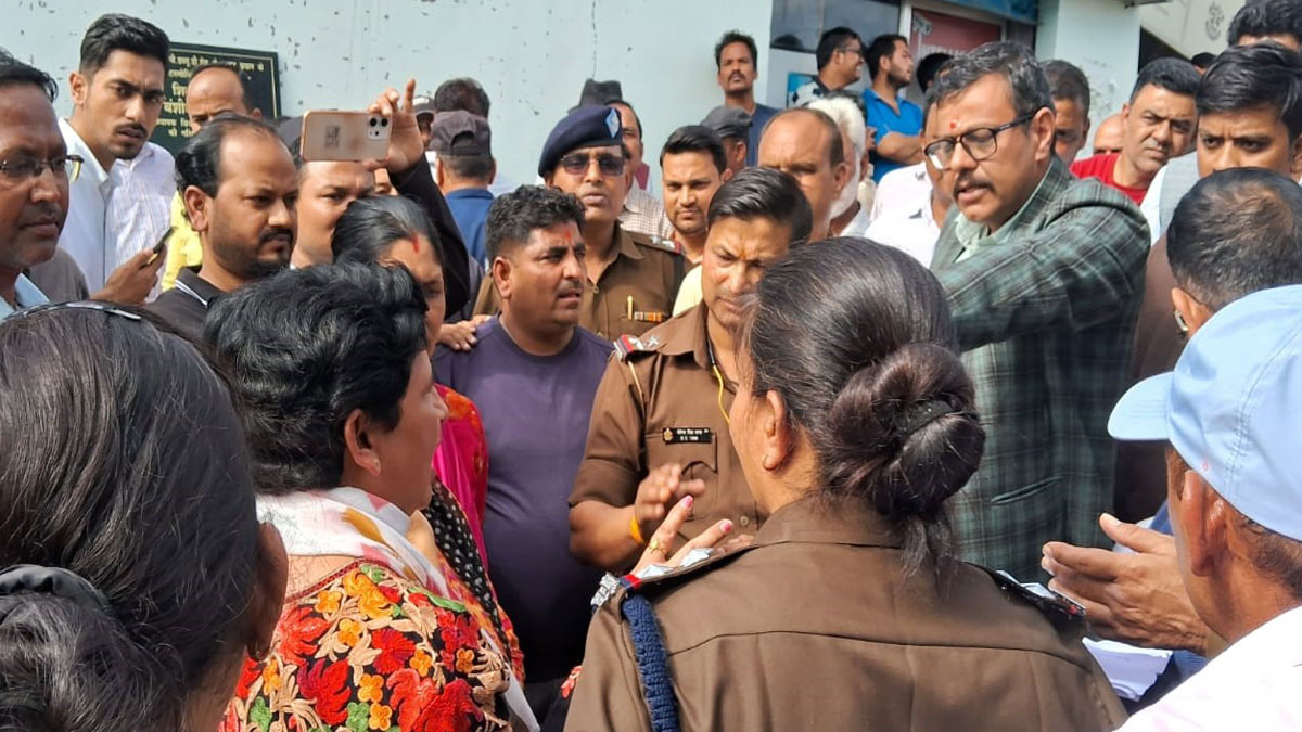 politics heats up on social media over construction of controversial haldwani road