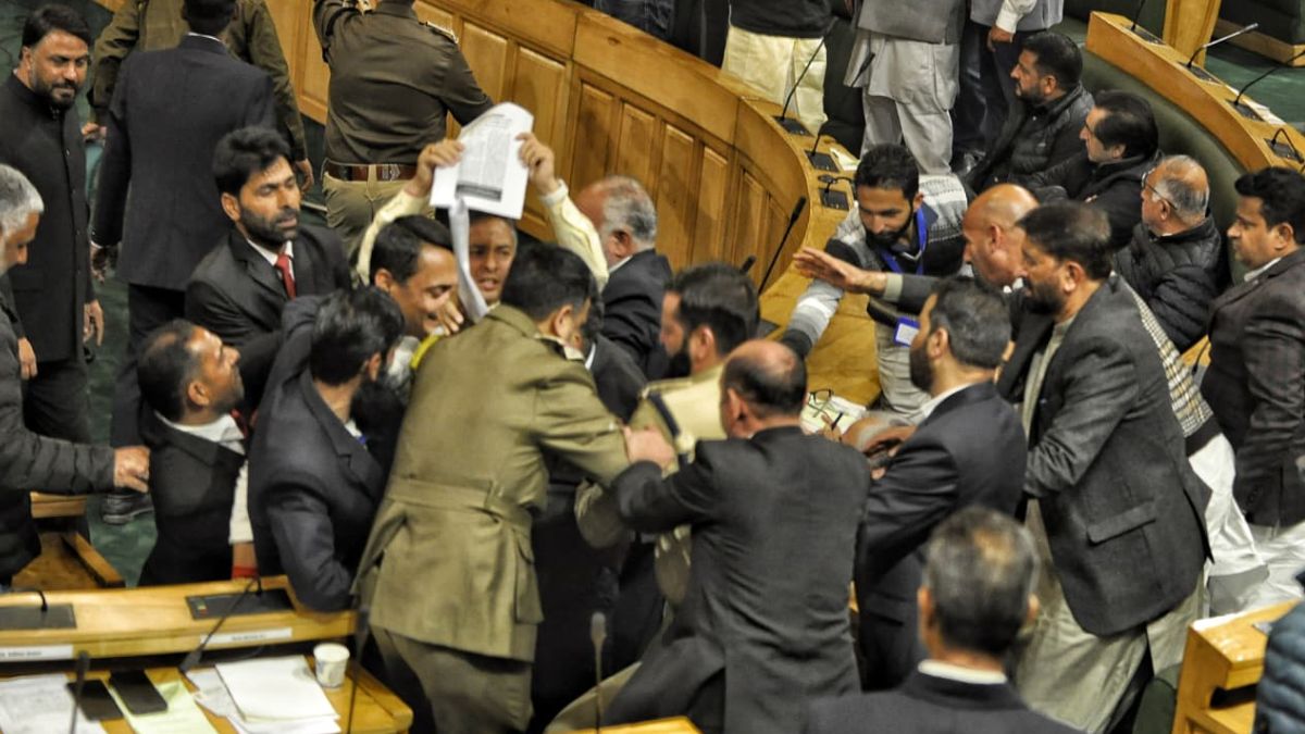 jammu kashmir assembly mlas expressed anger against news portal demanded action from the speaker regarding memes