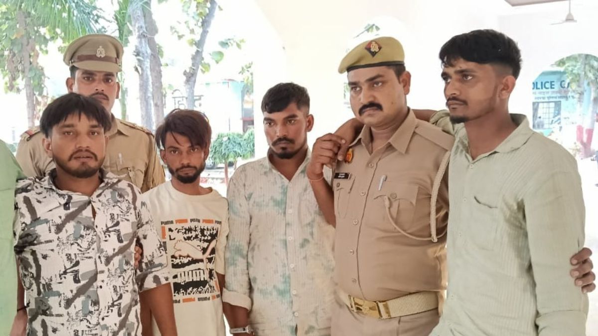 muzaffarnagar robbery four arrested after encounter