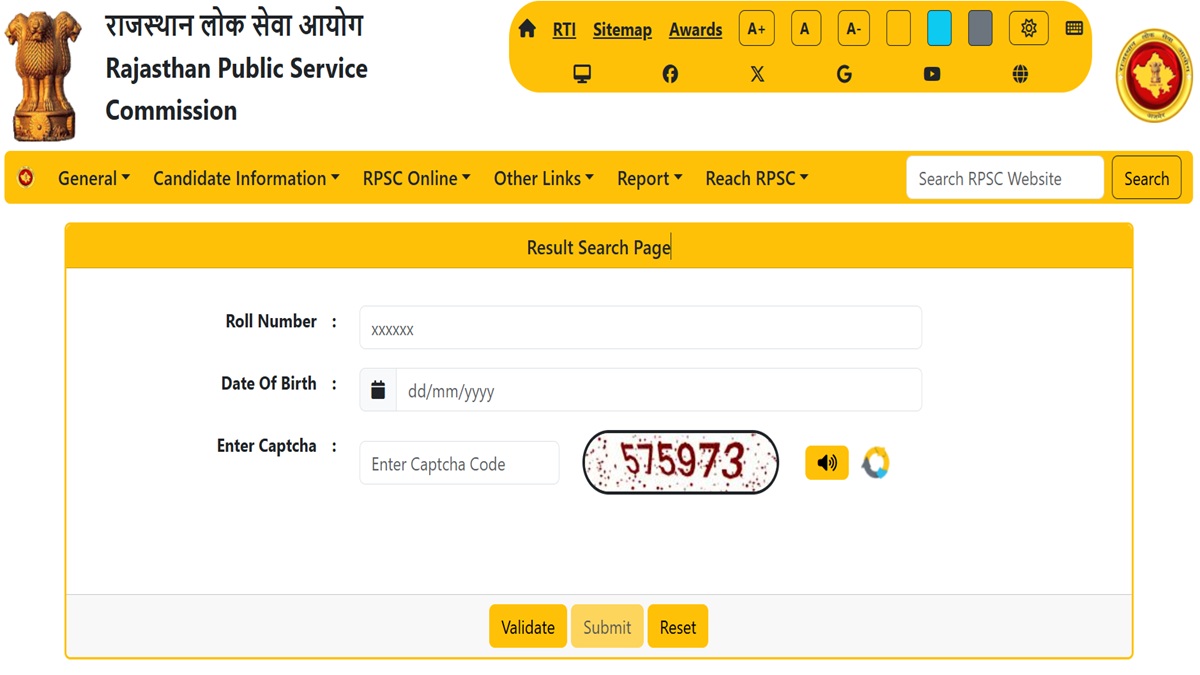 rpsc 2nd grade score card 2025 rajasthan 2nd grade score card released candidate can download the with these steps