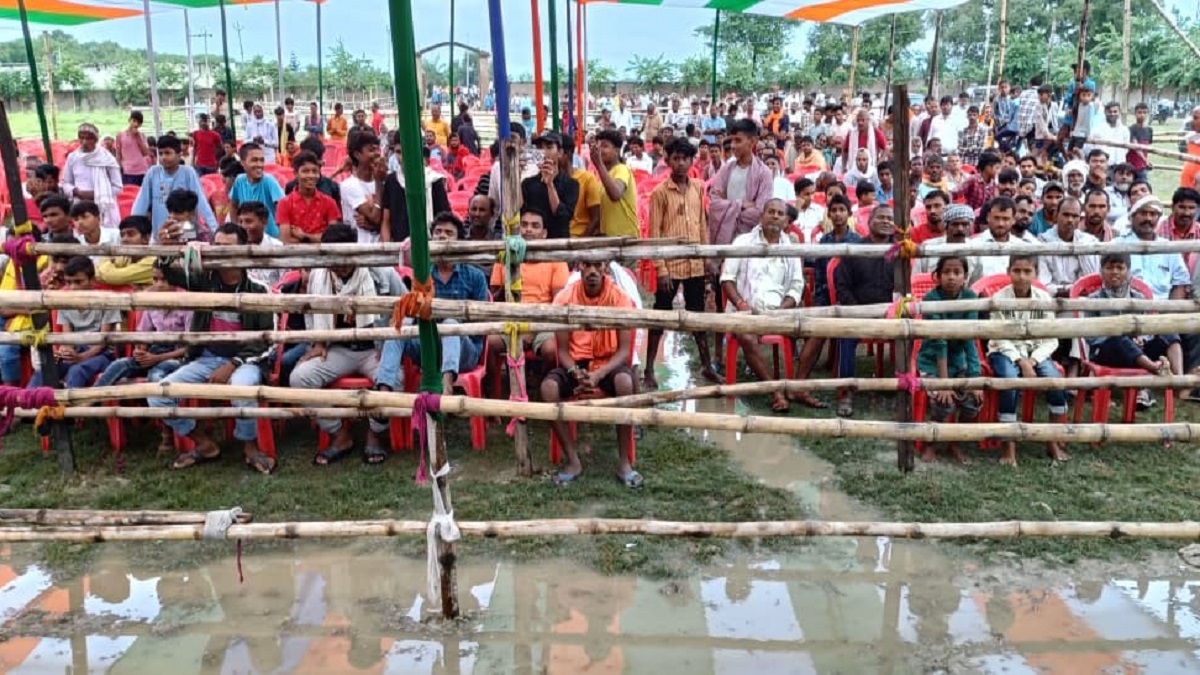 rain in samastipur affects election campaign