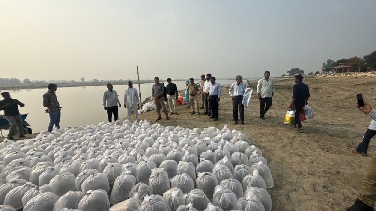 yamuna river ranching boosting biodiversity and fishermen jobs