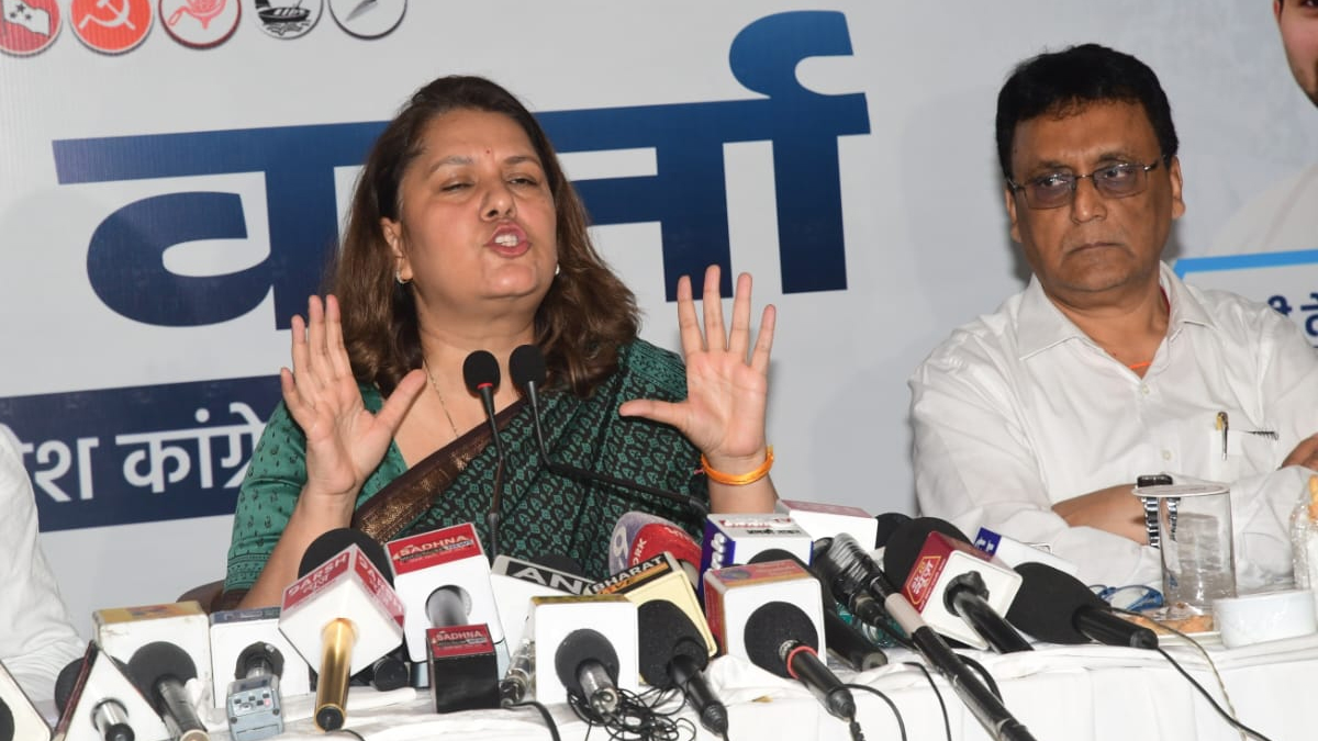 bihar elections 2025 supriya shrinate slams samrat choudhary