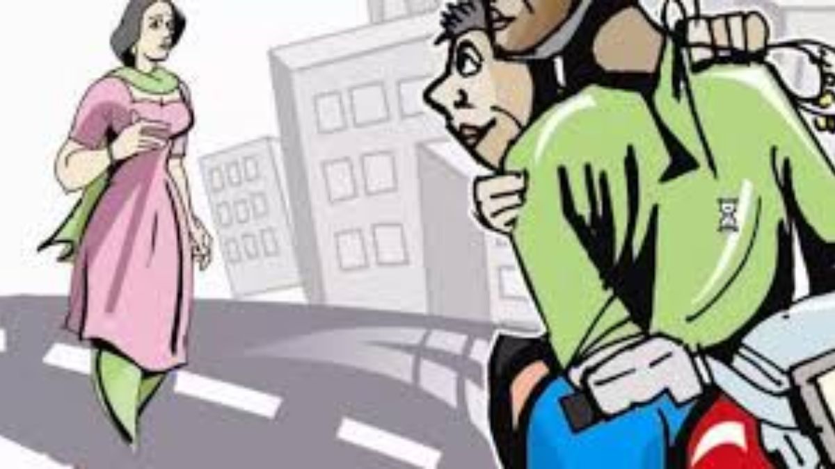 jewelry snatching bikeborne robbers target woman in market