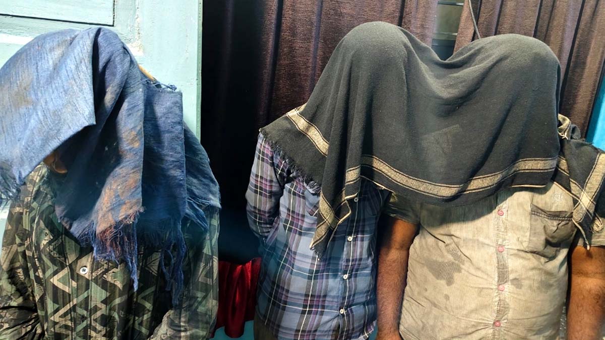 kishanganj police seize 77 kg ganja arrest interstate smugglers