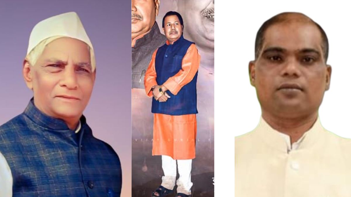 gadkha assembly election three political veterans vie for power in saran district surendra ram muneshwar chaudhary raghunandan manjhi