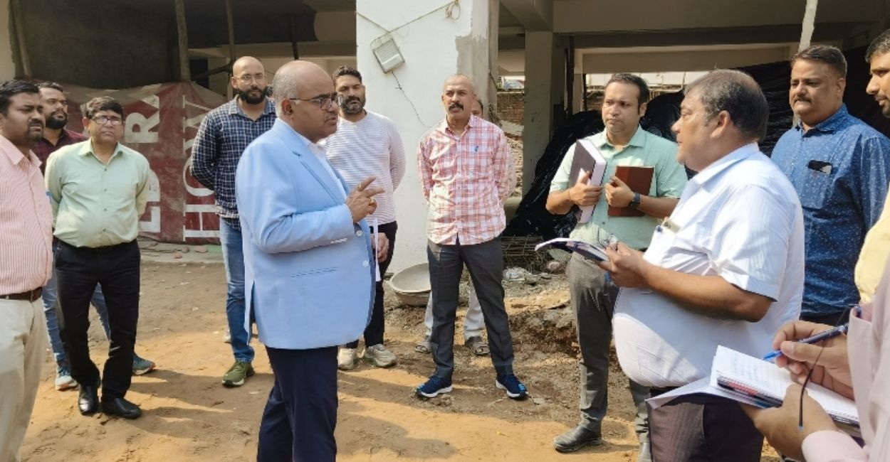 kanpur dm action sluggish construction education negligence addressed