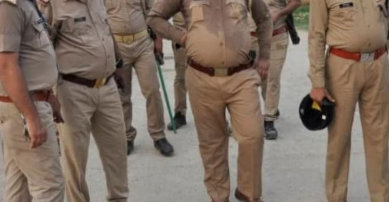 up police misconduct drunk constable misbehaves with acp swaroop nagar brother in kanpur
