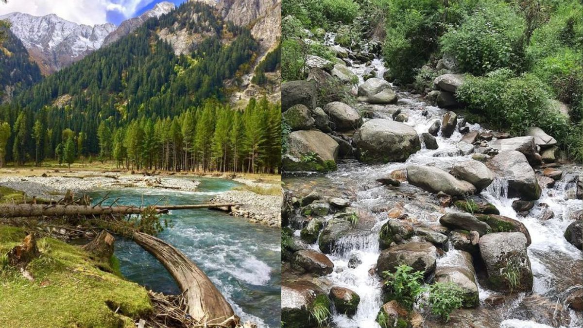 tirthan valley near kullu is a popular tourist destination offering trekking and hiking opportunities