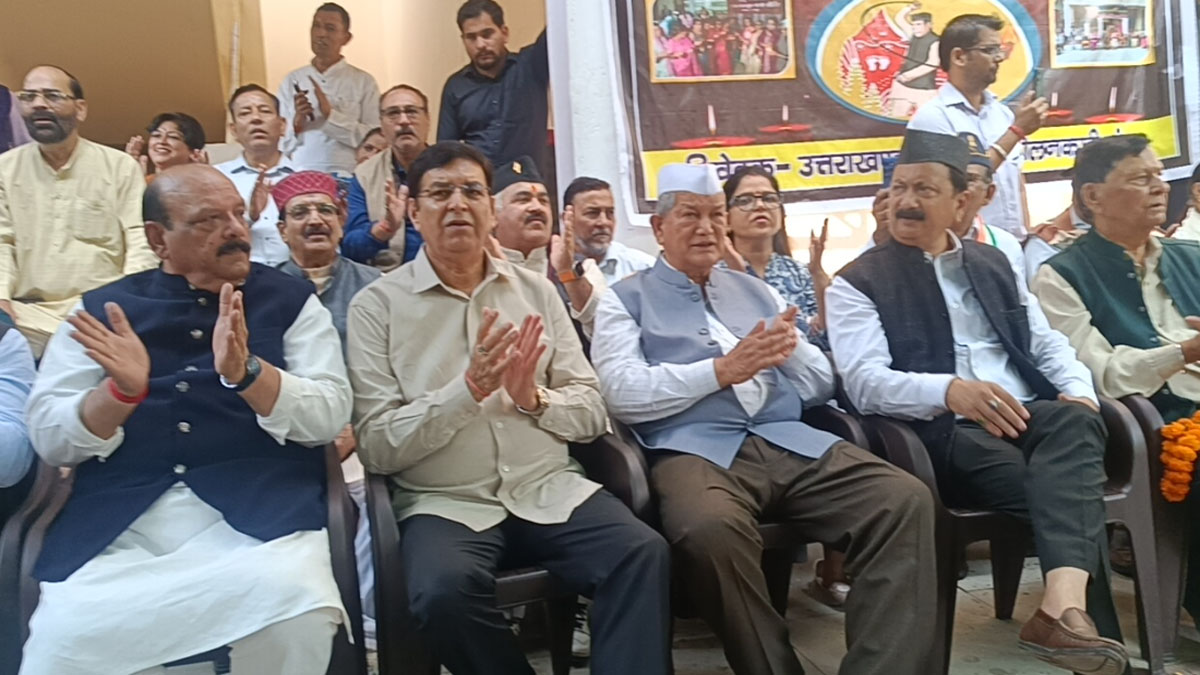 rajat jayanti uttarakhand former chief minister harish rawat paid tribute to statehood agitators