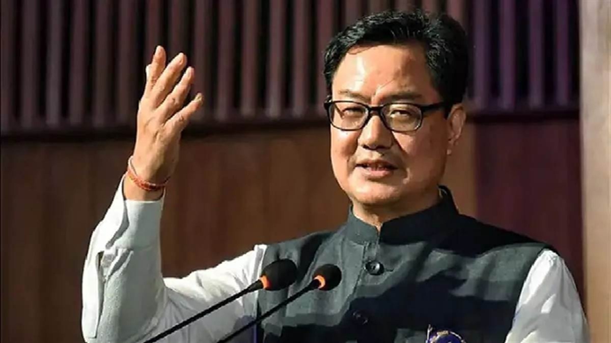learned from the pm when to speak and when not to speak the opposition should also learn says kiren rijiju