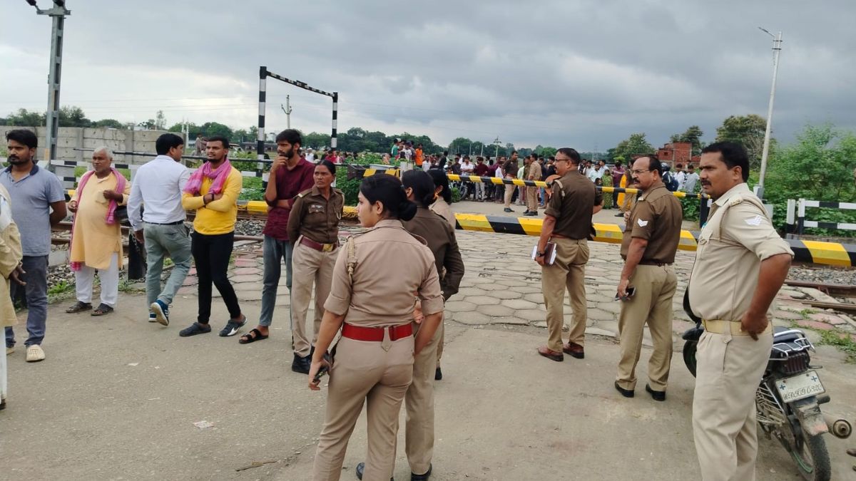 tragic train accident in mau grandmother and grandson killed