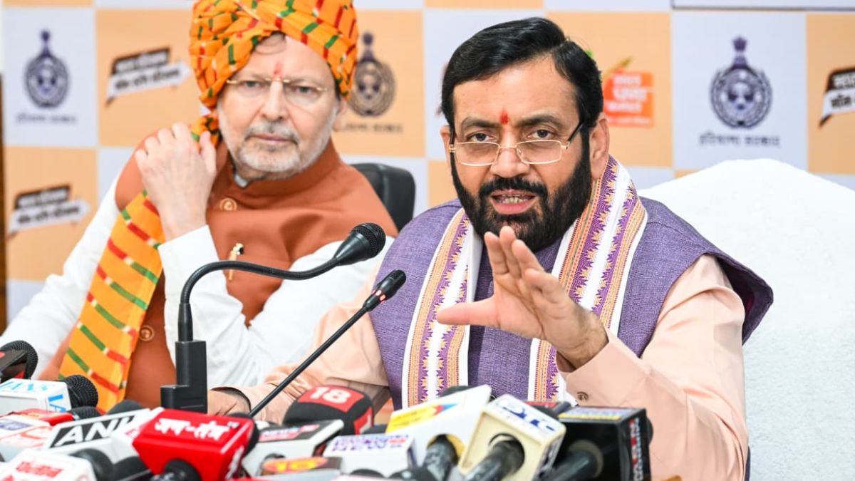 haryana day 2025 chief minister nayab saini listed achievements saying transparent recruitment system set example 3 lakh youth found employment