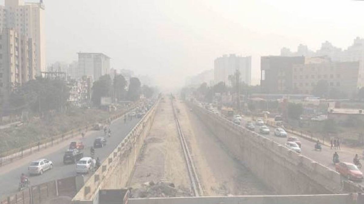 haryana turns into a gas chamber with 15 districts reporting extremely poor air quality rohtak has the highest aqi