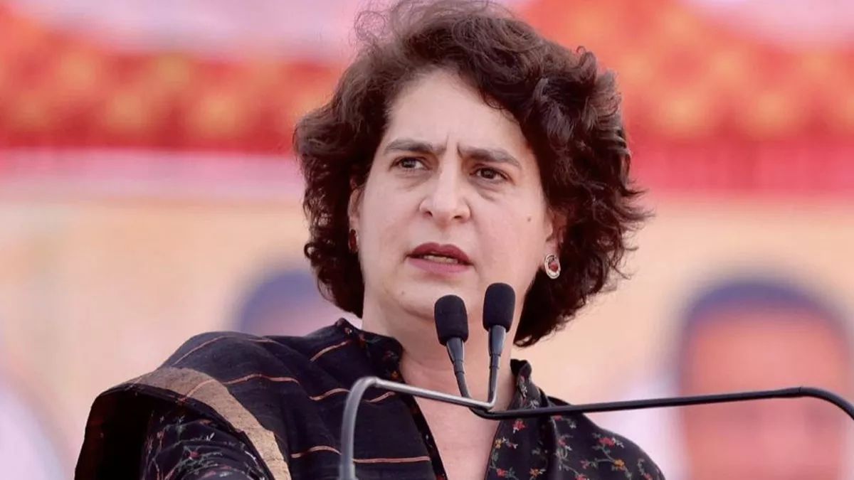 priyanka gandhi attacks government in begusarai bihar election 2025
