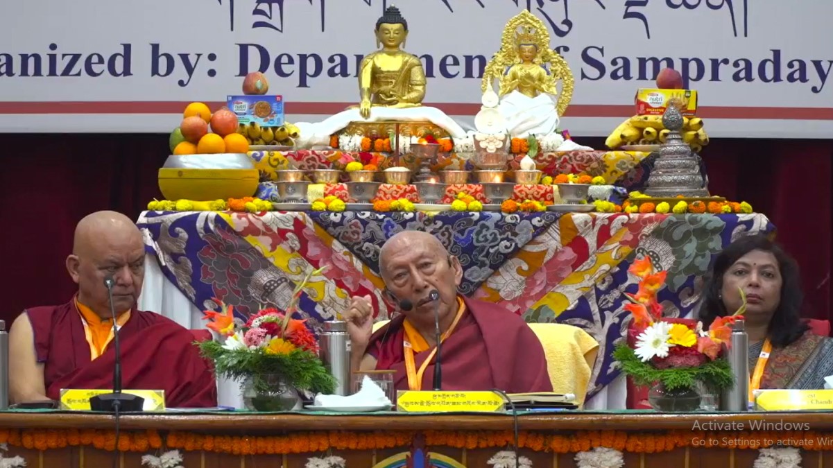 the need to implement the teachings of prajnaparamita in our lives said professor s rinpoche