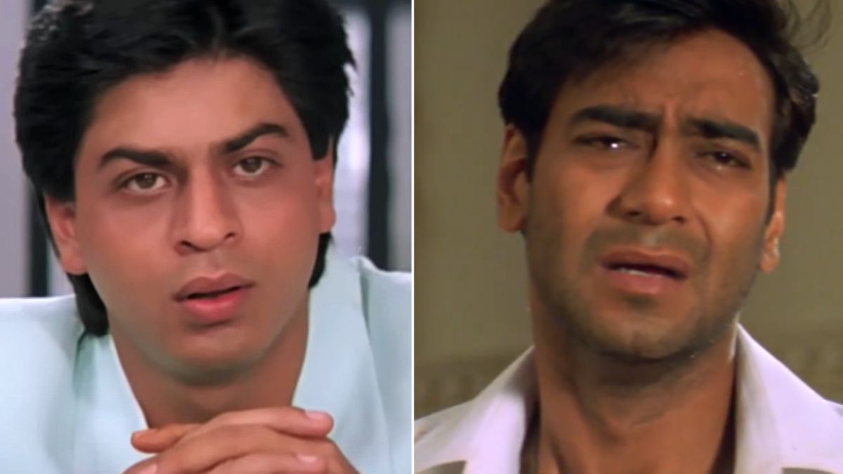 shah rukh khan birthday special when baazigar clashed with ajay devgn bedardi in 1993 read details