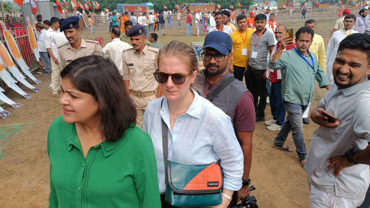 bihar election 2025 foreign diplomats visit to observe election campaign of bjp