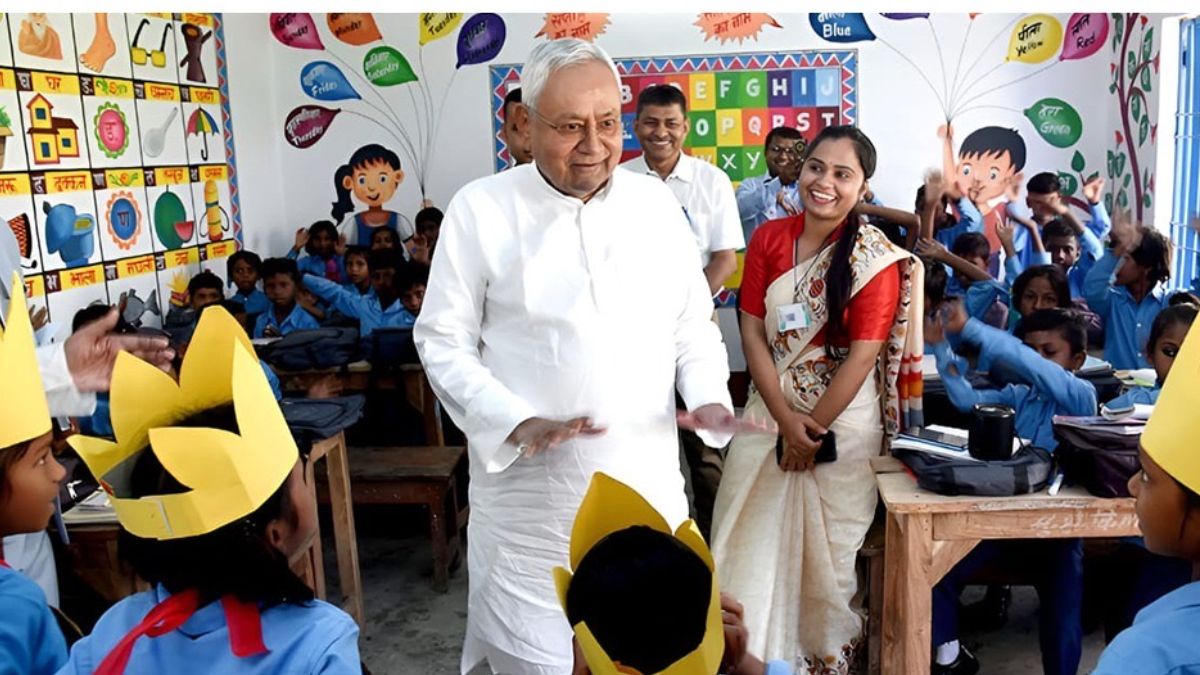 bihar education transformation teacher regularization budget growth said nitish kumar